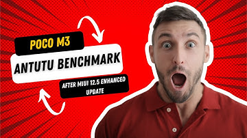 POCO M3 Antutu Benchmark after MIUI 12.5 Enhanced Update || TechinGrow #poco #techingrow