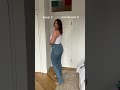 Trying on everything in my closet: jeans #fashion