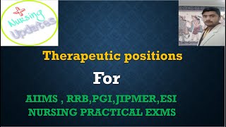 Nursing Care Positionstheutic Positionsposition For Nursing Exam Nursing Care Positions