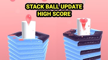 STACK BALL UPDATE GAMEPLAY WALKTHROUGH GAME 10 #stackball #fyp #trend #viral
