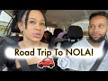 VLOG | Road trip to New Orleans, No beignets?! He threw up 🤮