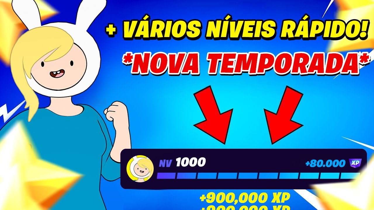 Novo Mapa De XP que Ganhei 301 Mil De XP Em Poucos Minutos Na Temporada 1 Do Capítulo 7 no Fortnite