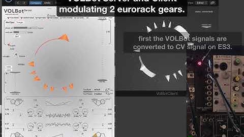 reminding the VOLBot as a CV modulator