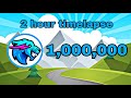 MrBeast Gaming hits 1 million subscribers! (3 hour timelapse)