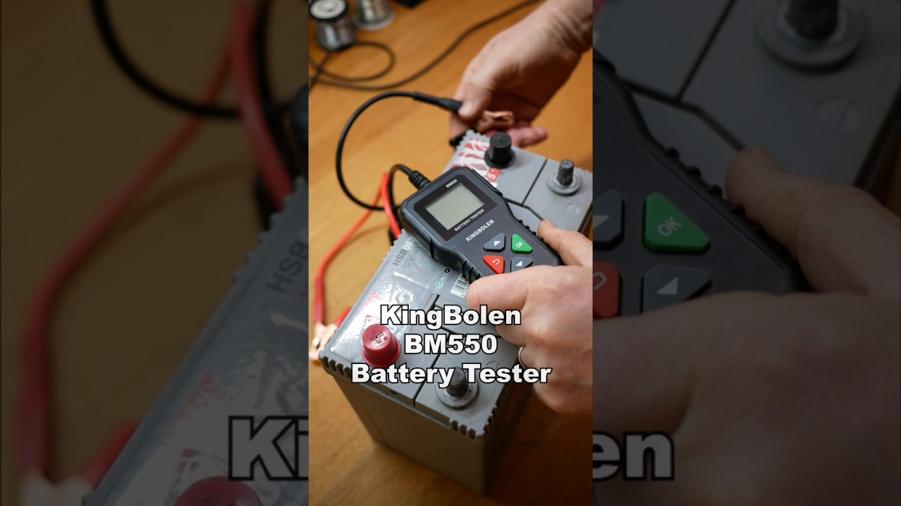 Тестер аккумуляторов Kingbolen BM550 