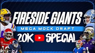 Giants 7Round Mock Draft | Securing the Future | 20K MEGA MOCK DRAFT SPECIAL | FEAT. SPECIAL GUESTS