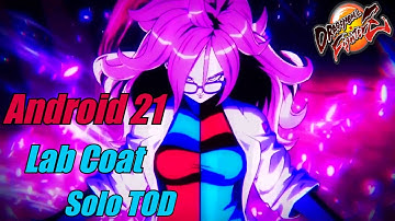 [DBFZ S3] Android 21(lab coat) 1 bar loops solo lv1 kill ToD