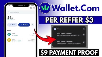 Wallet App Get $9 Payment || Per Reffer $3 Instant | New Instant offer Today