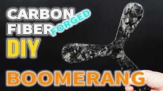 How to Make a Forged Carbon Fiber Boomerang with Creality Sermoon D1 3D Printer [DIY]