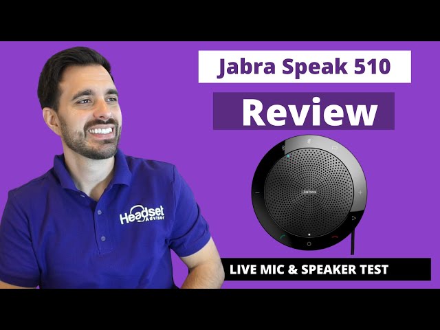 SHOWDOWN Jabra Speak 510 - LIVE MIC & SPEAKER TEST!