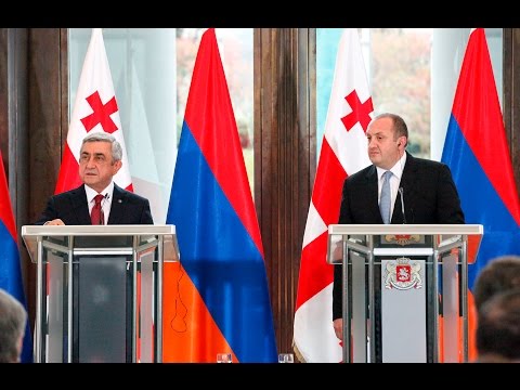 პრეზიდენტებმა მედიისათვის ერთობლივი განცხადებები გააკეთეს