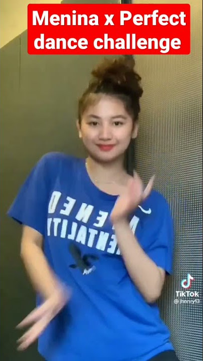 menina x Perfect dance challenge #shorts //#tiktokphilippines
