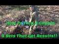 How To Trap A Coyote: 8 Sets In One Video That Produce Results!