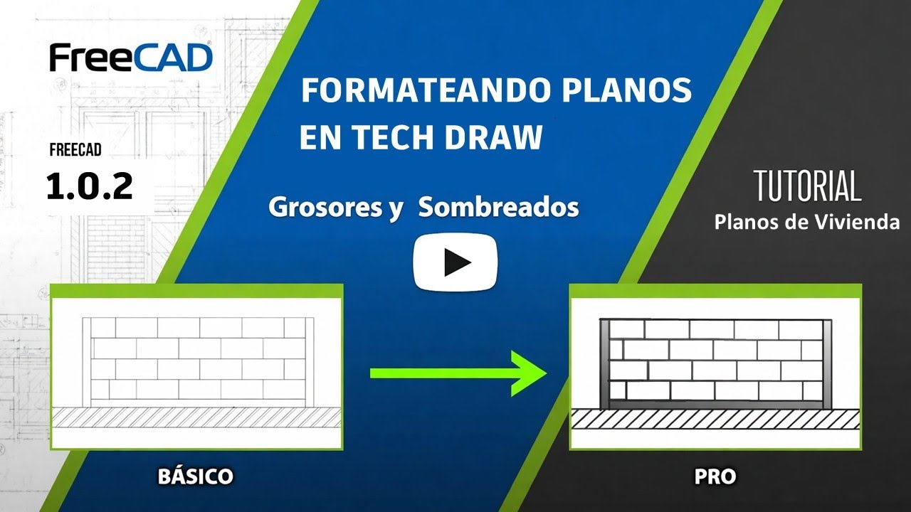CONTROL DE GROSORES Y SOMBREADOS EN TECH DRAW | TUTORIA… — Transcript