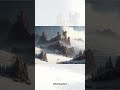 Snow fortress #shorts #snow #fortress