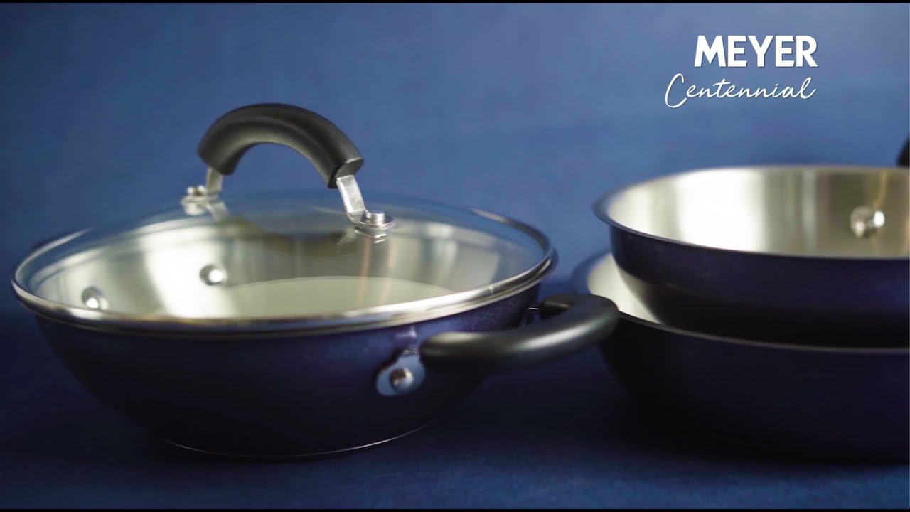 Meyer Trivantage Nickel Free Stainless Steel 3 Piece Cookware Set