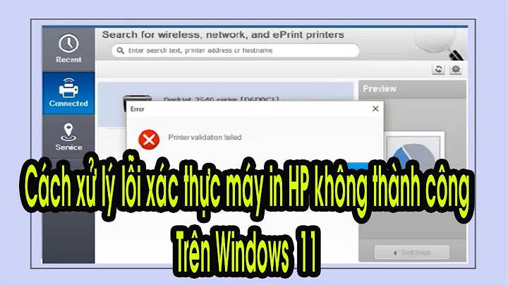 Lỗi cài đặt quá lâu trên máy in hp năm 2024