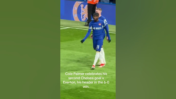 Cole Palmer with a perfect 4 goals in a 6-0 win against Everton. #colepalmer #palmer #chelsea #cfc