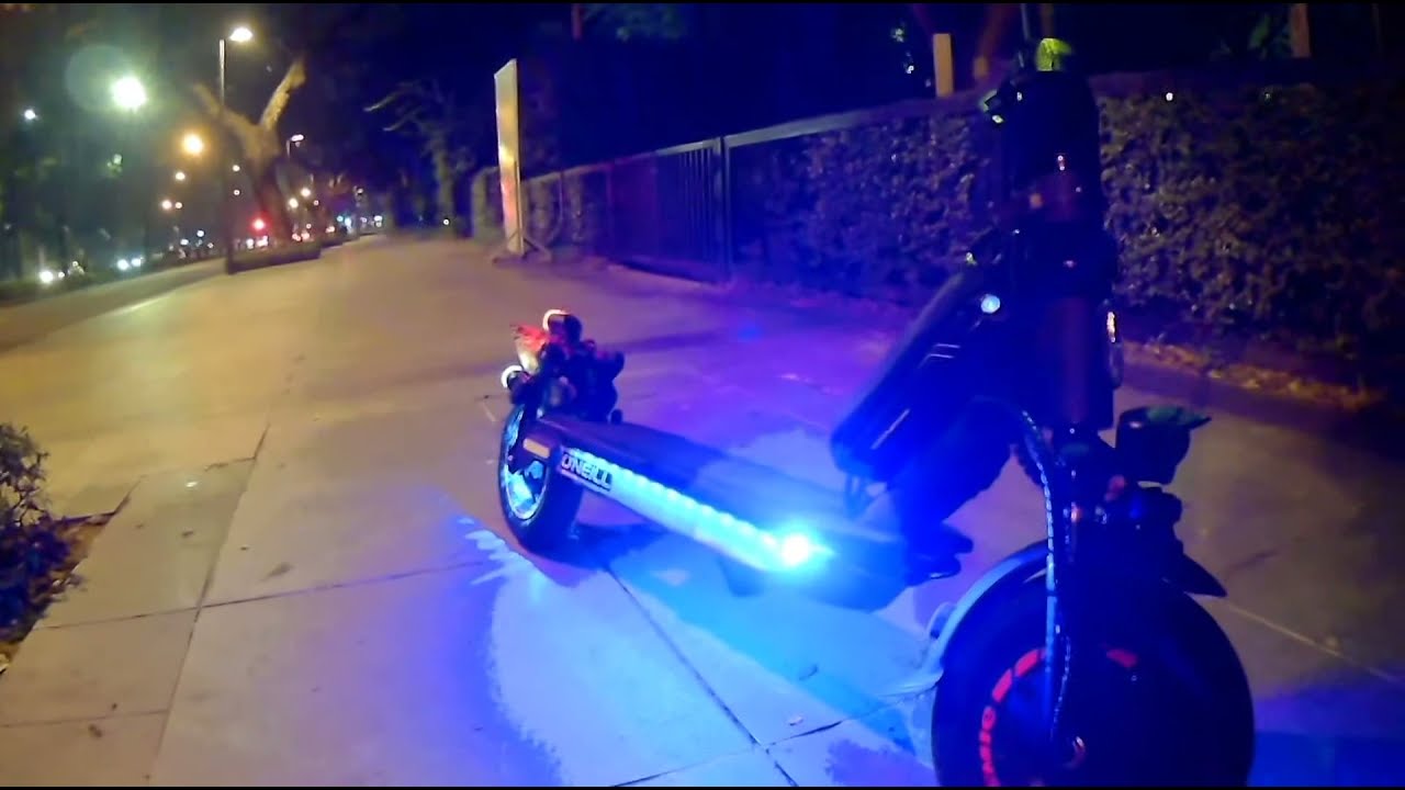 DIY installation 12V eagle eye led lights underglow on xiaomi