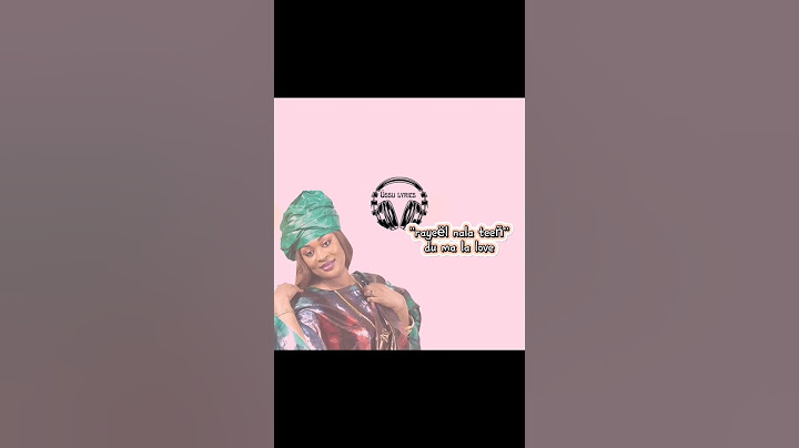 TITI_RAYEËL NALA TEĒN #lyrics #parolelyrics #music #videolyrics #mbalax
