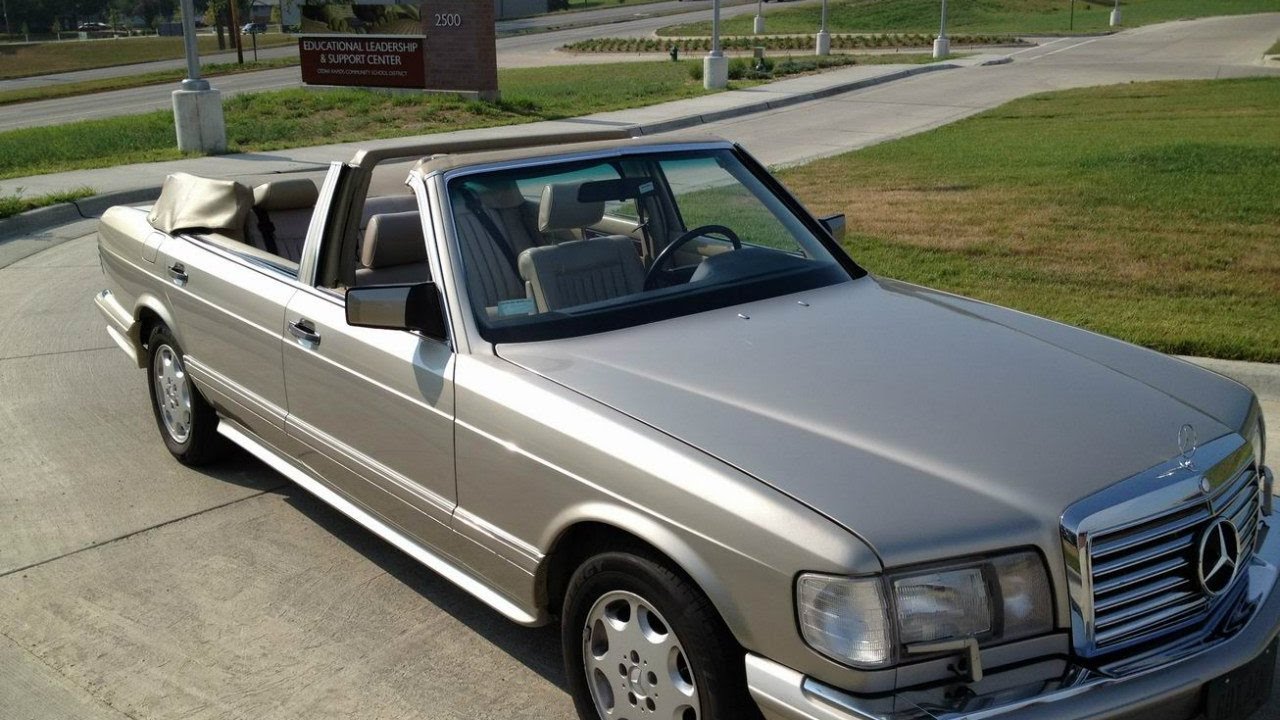 Мерседес w126 кабриолет