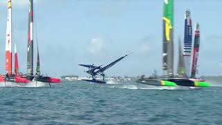 Team Capsizes At Bermuda SailGP, May 4 2024