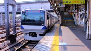 JR東日本　E531系車両　日暮里駅（4番線発車メロディ）