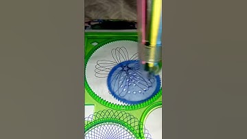 how many circles were drawn?? #magic #shorts #spirograph #asmr #satisfying