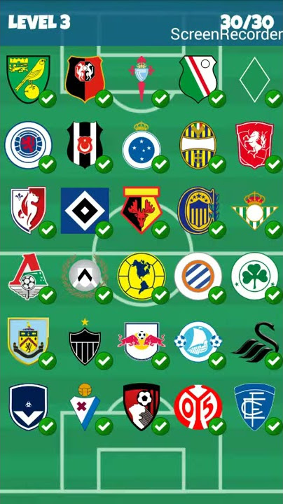 Football Clubs Logo Quiz Level 2 - All Answers - Walkthrough 