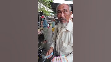 Chợ Thiên Hộ Cái Bè Tiền Giang Người Lớn Tuổi Khó Khăn Hạnh Phúc Nhận Quà Từ Mỹ | Khương Nhựt Minh