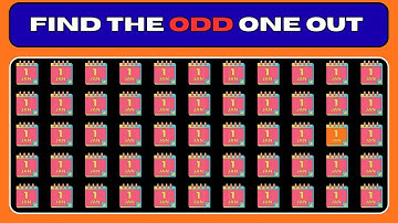 Let’s Play: Odd One Out Game! 🎲 || Are You Smart Enough to Find the Odd One? 💡