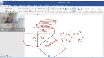 Unit 6 Lesson 2 Pythagorean Theorem