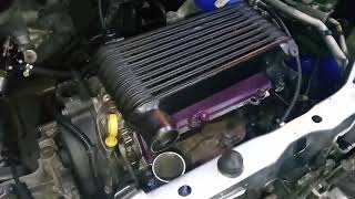 Perodua viva bolt on turbo start ok