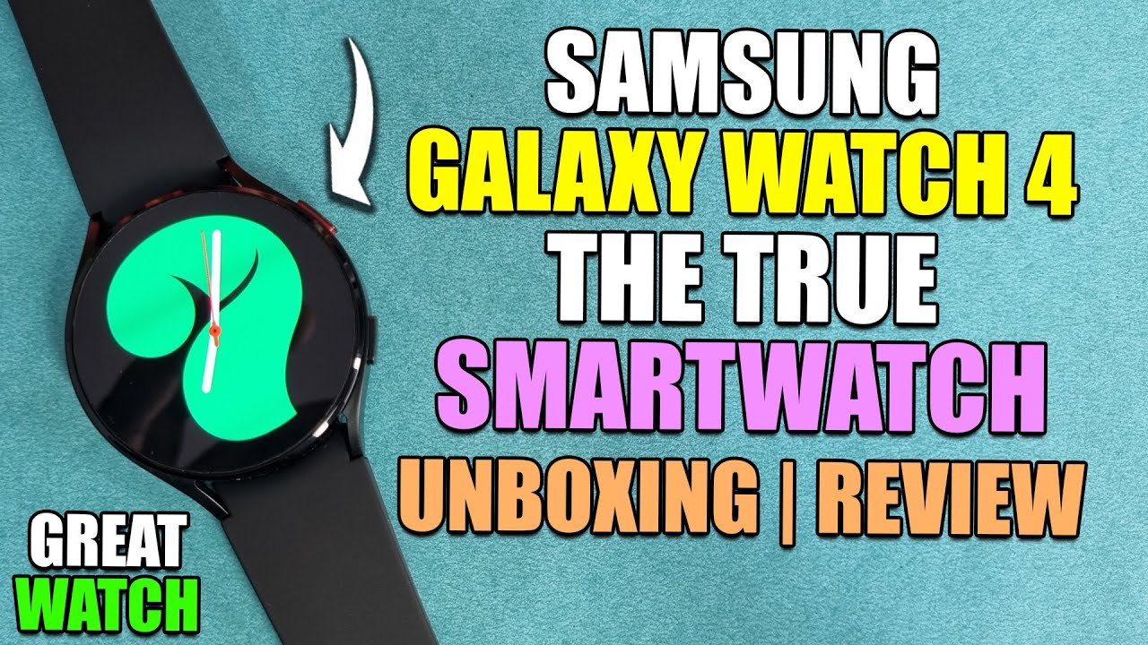😱Ultimate Smartwatch Samsung Galaxy Watch 4 Unboxing & Review YouTube