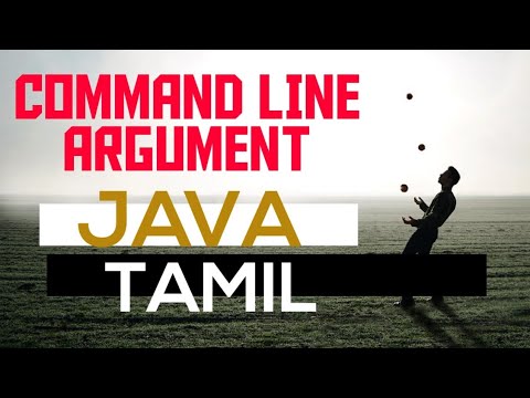 Add two numbers | Command Line Input | java |Tamil