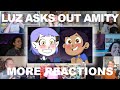 YOUTUBERS REACT: LUZ ASKS OUT AMITY - The Owl House Season 2 Episode 8 Reaction Mashup (version 2)