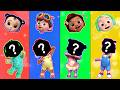 Cocomelon Puzzle Game 🎮👶 Guess the Faces of Nina, TomTom, Ji &amp; CeCe 😆🎶| Funny Challenge