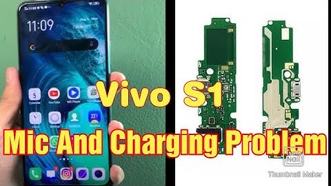 Vivo S1 Mic And Charging Problem Vivo S1 Mic Problem Vivo S1 Charging Problem Solution