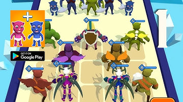 Merge Rampage: Mutant Monster Gameplay Walkthrough Part 1 - Level 1 ~ 11 (Android)