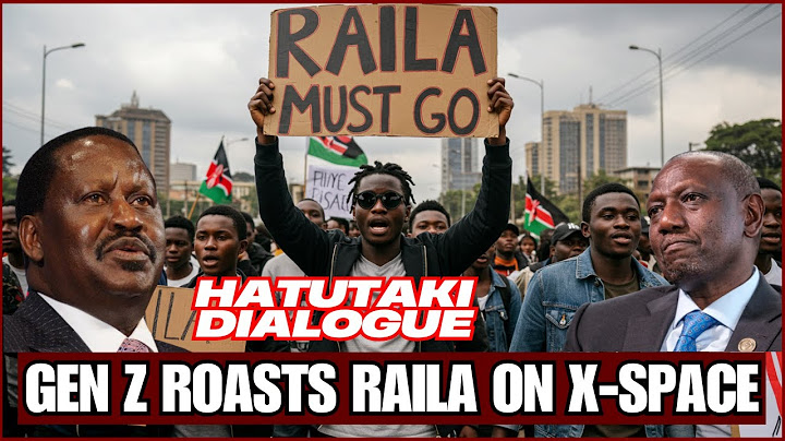 “Raila Sends McOure to Calm the Fire: Gen Z Rejects Peace Talks with Ruto on X-Space”