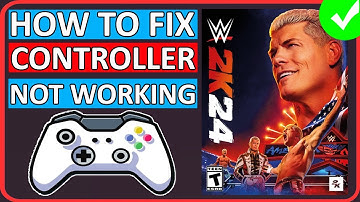How To Fix WWE 2K24 Controller Not Working