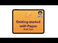 Pages tips: Getting started with Pages (iPad tutorial 2020)