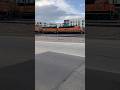 2 BNSF dash 9s, BNSF 2944 and BNSF 2549 sit by the Longmont depot #dash9 #idle #gp #train #short