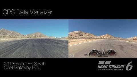 Gran Turismo 6 - GPS Visualizer