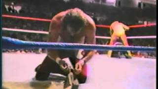 Clip of Jake Roberts/Hulk Hogan match from Providence, RI (12-30-1986)