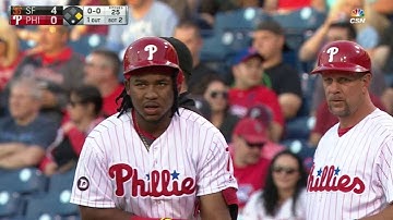 SF@PHI: Franco cracks a single to cneter