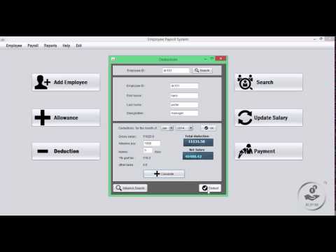 Computing Project in java (Payroll system)