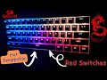 Hot Swappable With Red Switches 60% Mechanical RGB Gaming Keyboard II Redragon K617 Fizz