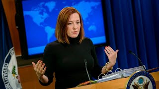 White House Press Secretary Jen Psaki holds first press briefing of Biden presidency