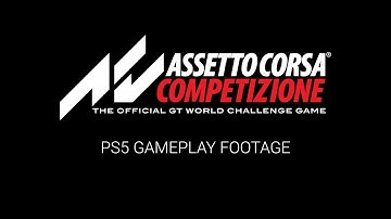 Assetto Corsa Competizione - Next Gen Console Game Play Trailer (ESRB)